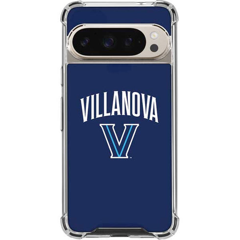 Villanova University Wildcats Black Google Pixel 9/9 Pro Clear Case